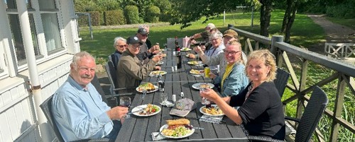 Sommerfest i høj sol
